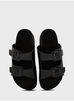 Truffle Flatform Comfy Footbed Sandal  - Image 4