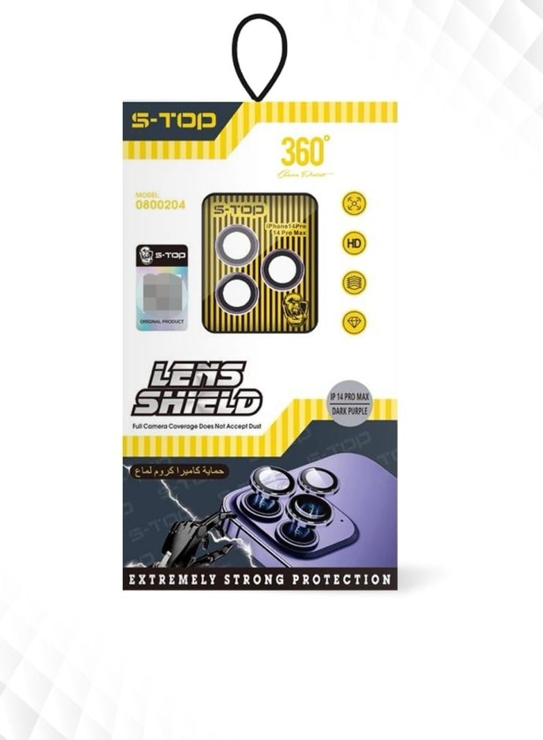 S-TOP Anti-scratch tempered glass camera cover for iPhone 15 Pro Max - Image 2