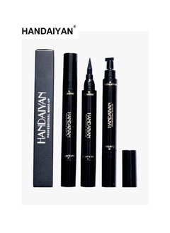 Handaiyan Waterproof Double Head Seal Stamp Eyeliner Black  - Image 2