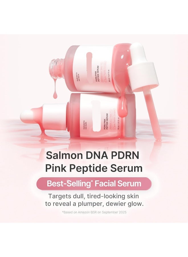 Walpck Salmon PDRN Renewal Duo: Salmon DNA PDRN Pink Peptide Serum and Salmon DNA PDRN Pink Collagen Capsule Cream | For Firm and Radiant Skin | Korean Skincare, Gifts for Women  ﻿ - Image 2