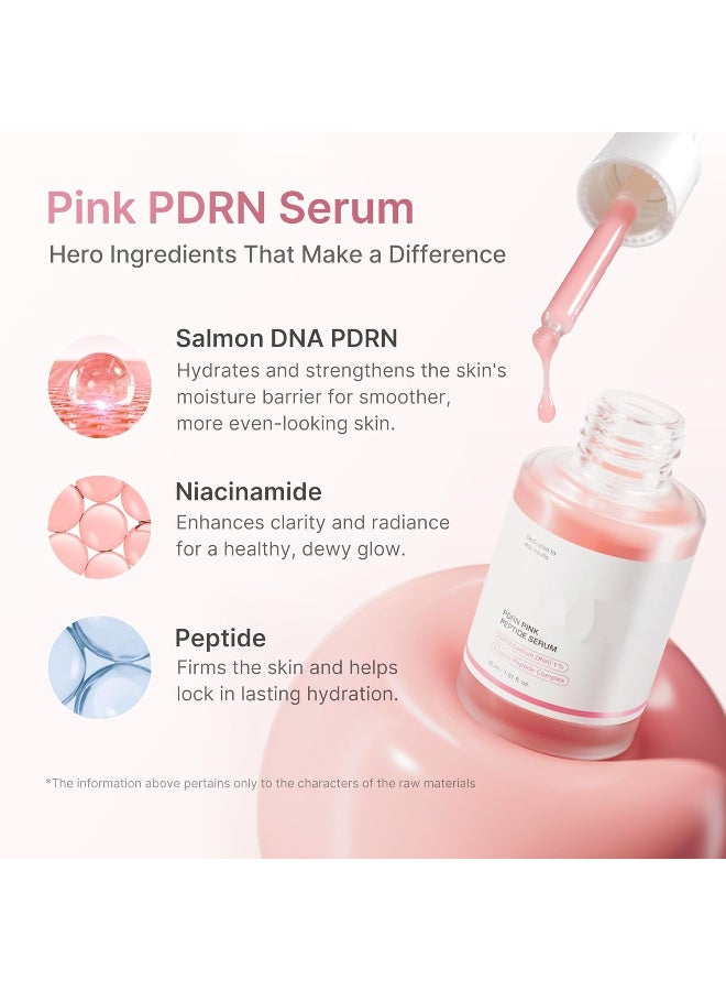 Walpck Salmon PDRN Renewal Duo: Salmon DNA PDRN Pink Peptide Serum and Salmon DNA PDRN Pink Collagen Capsule Cream | For Firm and Radiant Skin | Korean Skincare, Gifts for Women  ﻿ - Image 3