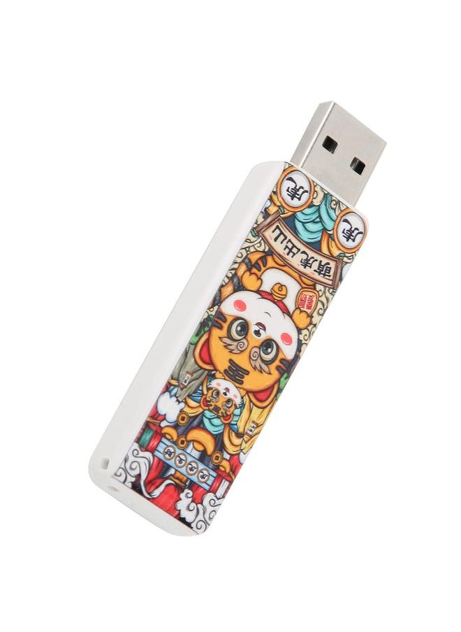 Thoraya Cute cartoon USB flash drive gift USB flash drive computer car USB flash drive tiger out of the mountain 16GB  - Image 3