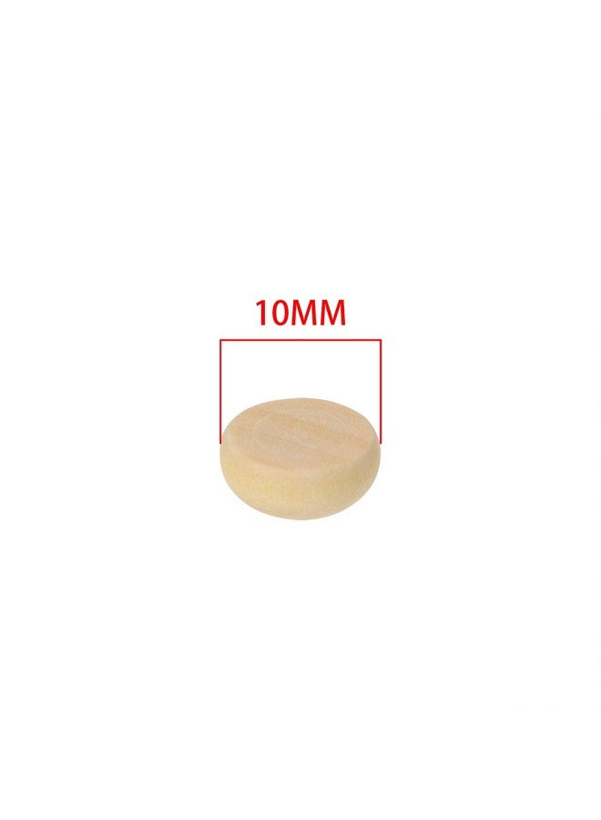 Shapenty Half Round Unfinished Wooden Balls Smooth Split Wood Ball Beads Bulk For Christmas Ornaments Painting Woodworking Crafting Projects Diy Wreaths Home Table Decoration, 200Pcs (10Mm) - Image 3