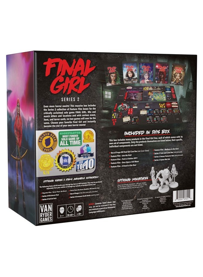 Van Ryder Games Final Girl: Series 2 Storage Box - Organizational Storage for The Final Girl Board Game and Series 2 Add-ons - Fits Core Box, Feature Films & More - for Teens and Adults Ages 14+ - by Van Ryder Games - Image 3