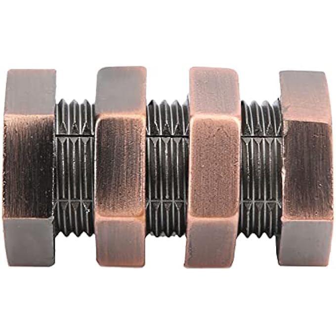 KOSDFOGE Vintage Alloy Unlocking Toy Stress Relief Adult Intellectual Lock Educational Toy Gift - Image 1