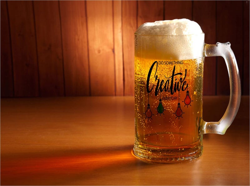 Kesri Gifts Kesri Gifts Christmas Gift Set Printed Beer Mug 12 Christmas Ornaments with Santa Cap Xmas Greeting Card for Xmas Gift ComboxmBrm21246 - Image 3