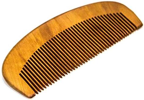 Japan Craftsmen Made Peach Wood Natural Comb  Apricot Oiled Anti Static Hair Medium