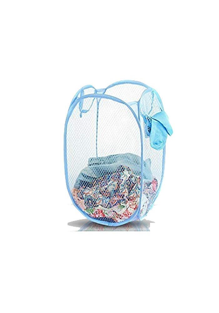 Kuber Industries Nylon Mesh Laundry Basket 30Ltr (Multi)-CTKTC026006 - Image 4