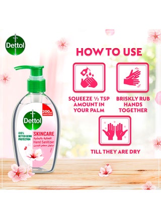 Dettol Skincare Hand Sanitizer, 200ml
