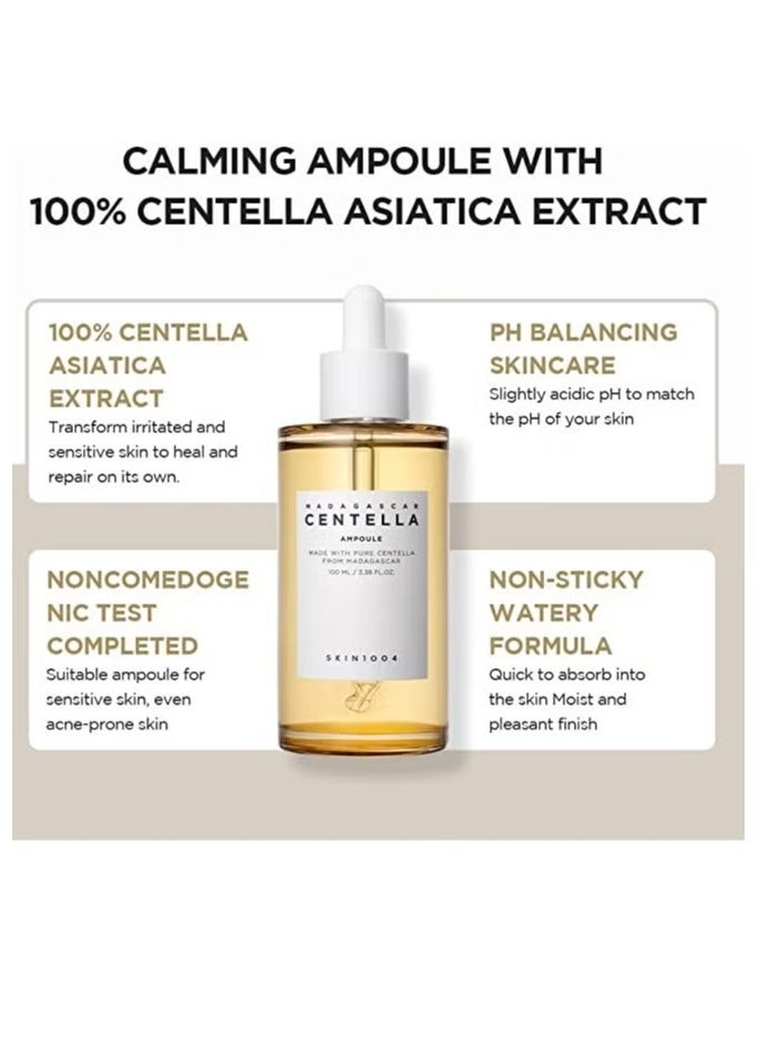 SKIN - Madagascar Centella Ampoule 100 ml + Madagascar Centella Toning Toner 210ml - Image 1