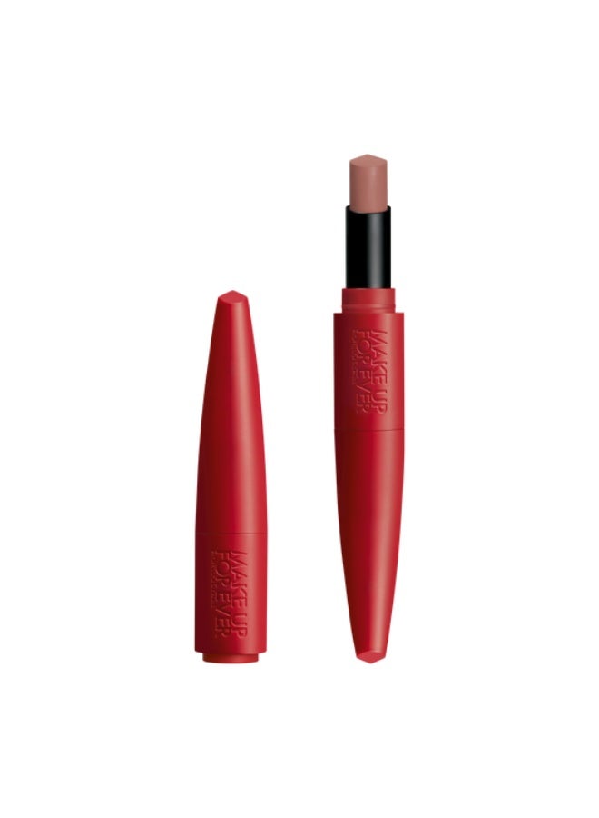 MAKE UP FOR EVER Rouge Artist For Ever - Matte - 138-Memorable Spice  Long Wearing Matte Lipstick - Image 1
