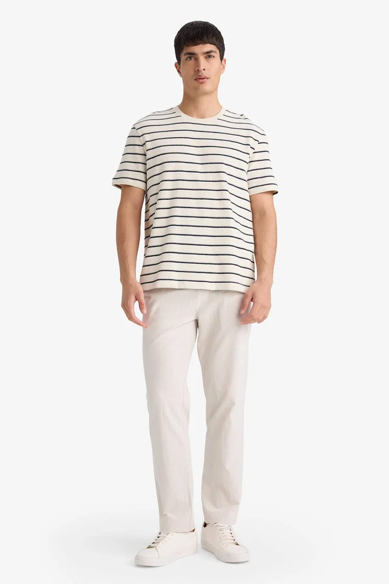 ديفاكتو Straight Fit Trousers