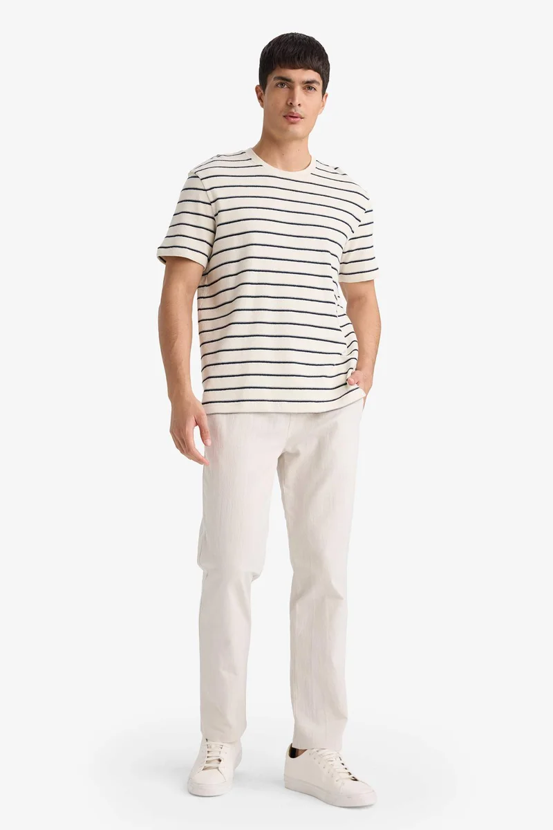 ديفاكتو Straight Fit Trousers