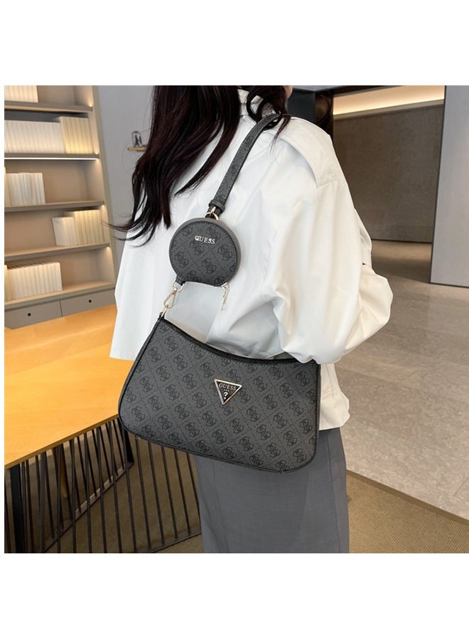 Guess Jeans Printed Women's Zipper Shoulder Bag Handbag 28cm*16cm*5cm  - Image 5