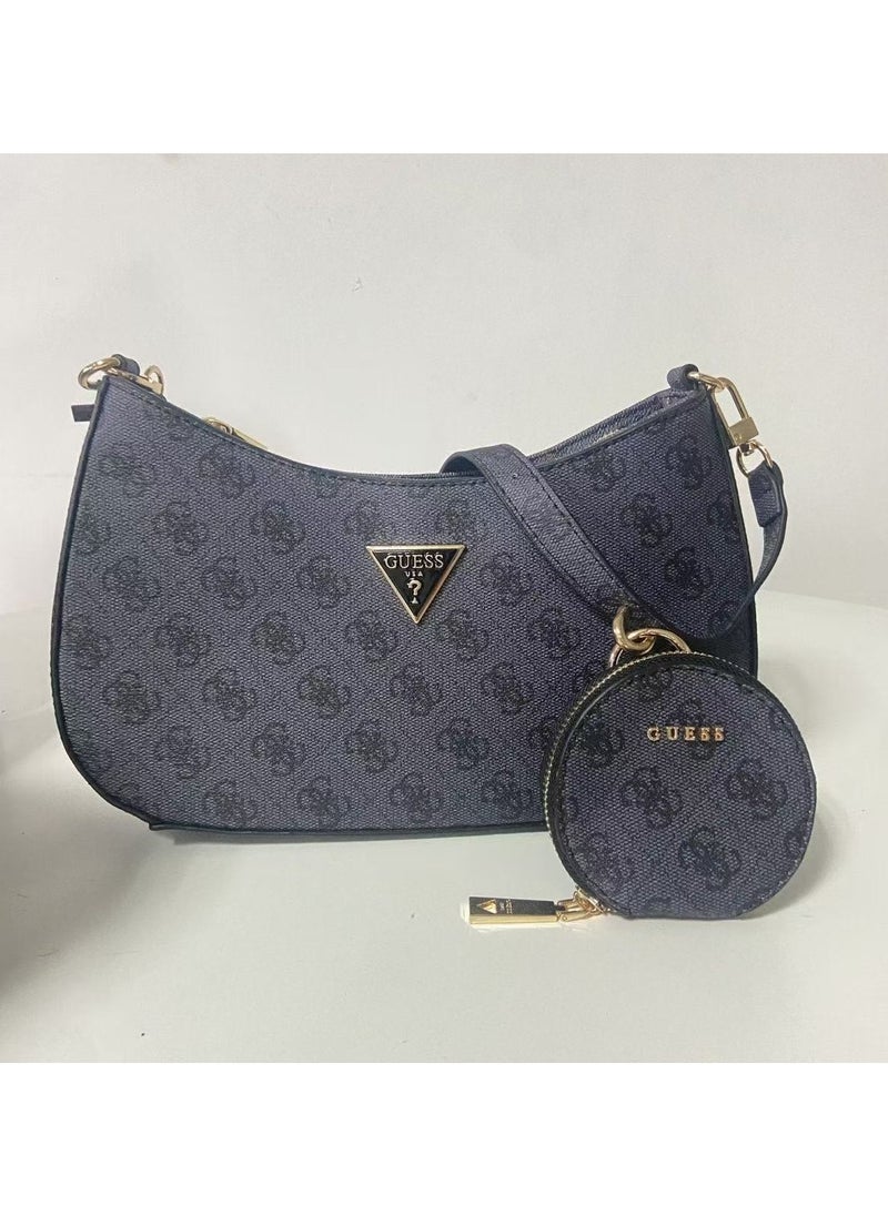 Guess Jeans Printed Women's Zipper Shoulder Bag Handbag 28cm*16cm*5cm  - Image 3