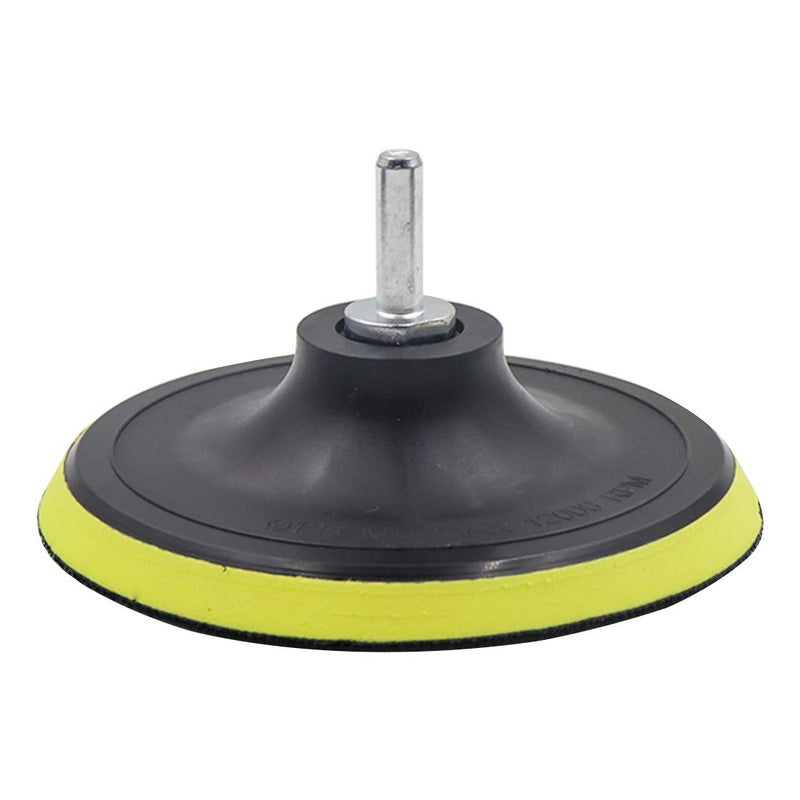 Luomorgo 5 inch Hook & Loop Backing Pad Orbital Sander Polisher Sanding Pad w M10 Drill Adapter 2pcs - Image 3