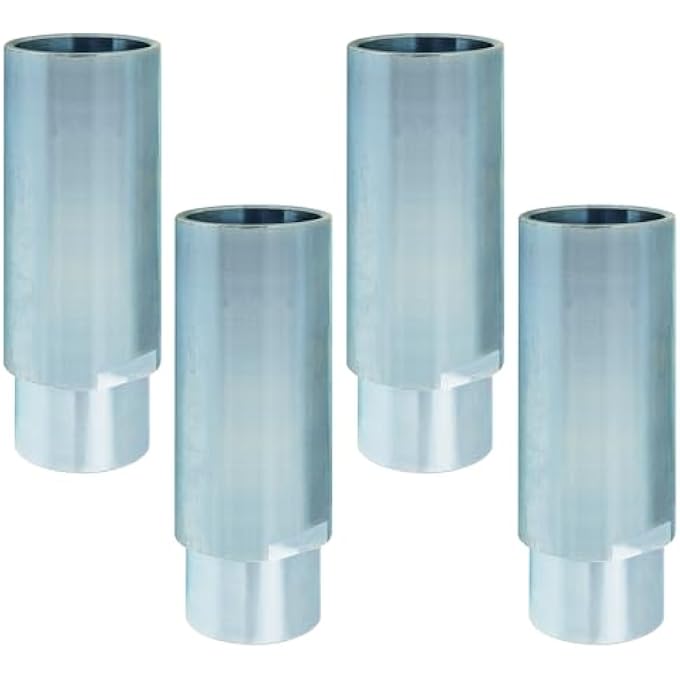 rayihni Four 6" Stack Adapters Fit for 2 Post Car Lift with 60mm ID. Mounting Hole, Compatible with Challenger Two Post Automotive Lifts - Image 1