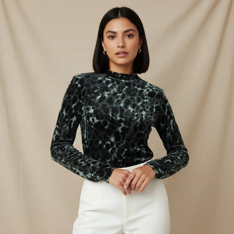 تواكستريمز تيشيرت  بطبعة مزيج البوليستر