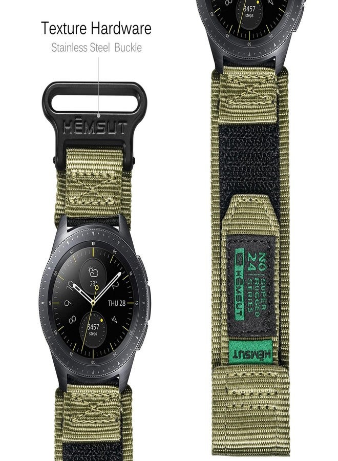 DAVILANE سوار ساعة سريع الفك مقاس 22 مم لساعات Amazfit T-Rex 3 Pro 48mm/Active MAX/Bip 6/Bip 5/Bip Max/Cheetah 2 Ultra/Balance Ultra/Balance 3، وGarmin Venu 4 45mm/Vivoactive 4 45mm/Forerunner 265 46mm/Forerunner 255 46mm/255 Music، أساور معصم بديلة من النايلون مزودة بشريط لاصق. - Image 4