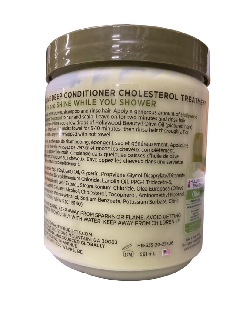 Hollywood Beauty Hollywood Beauty Olive Cholesterol 20 Oz  - Image 2