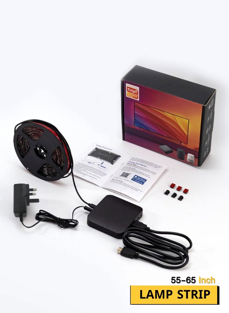 TUYA Sync TV Back Lights IP65 4K  55-65 inches - Image 2