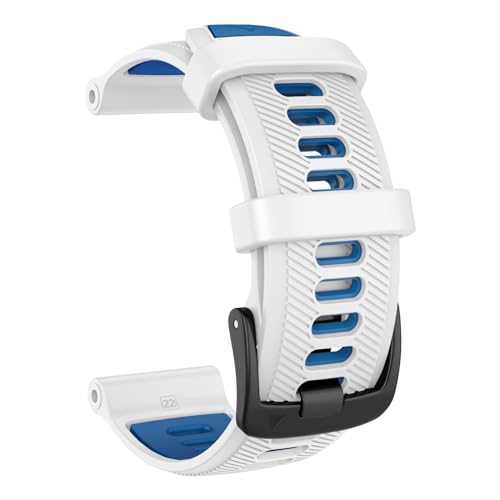 ISABAKE Watch Band for Garmin Forerunner 970/Forerunner 965/Forerunner 955/Forerunner 945/Forerunner 935,Soft Silicone 22mm Replacement Bands compatible with Fenix 5/ Fenix 5 plus/ Fenix 6/ Fenix 6 Pro/Approach S60 - Image 2