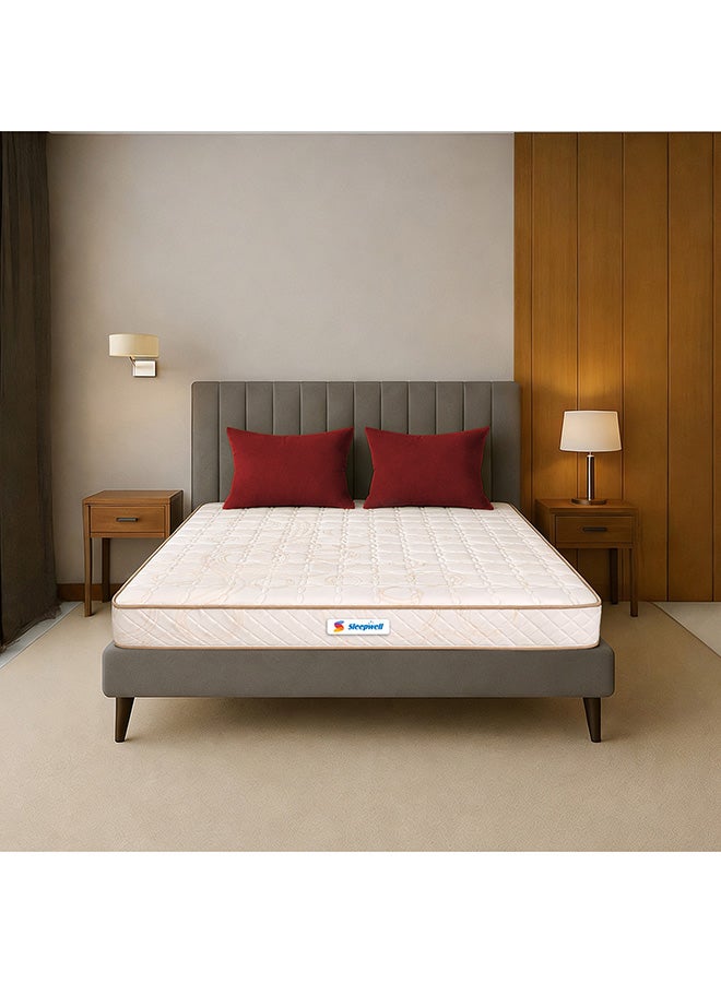 Utsav Comfort Classic Mattress| Breathable Medium Firm|Integrated Neem Fresche Technology | Quiltec & Resitec Foam For Back Support | 200x180x17.5