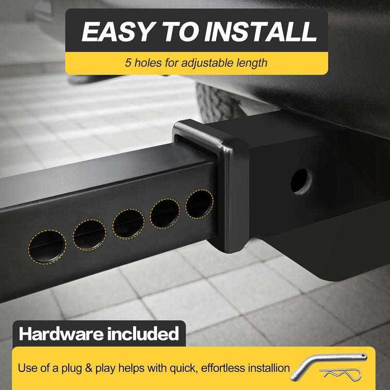 KAYCENTOP Universal Hitch Step - Anti Slip Towing Bumper Guard - Image 5