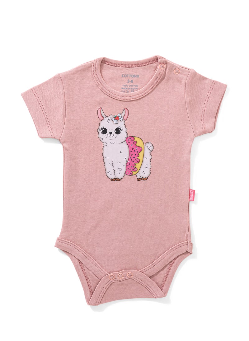 COTTONIL - Pack of 3 Cotton Half Sleeve Bodysuit for Baby - Image 1