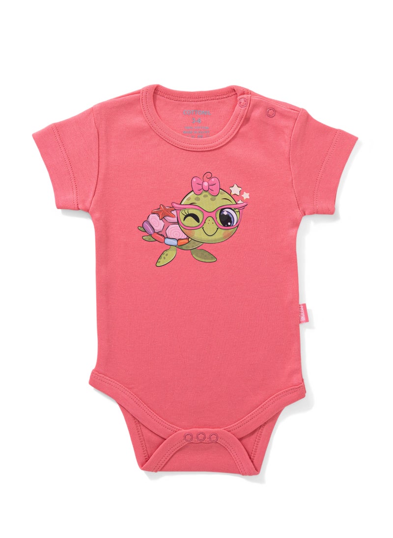 COTTONIL - Pack of 3 Cotton Half Sleeve Bodysuit for Baby - Image 1