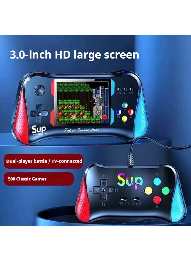 X7M Classic Handheld Game Console for Kids Retro Mini Game Console with 500 Classic - Image 2
