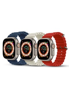 Midnight Blue/Beige/Red