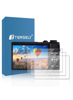 Tersely 3-Pack for Canon G7X Mark III Digital Camera Screen Protectors 9H Hardness Tempered Glass Film, Anti-Scrach Anti-Fingerprint Anti-Bubble Anti-Water Anti-Dust  - Image 1