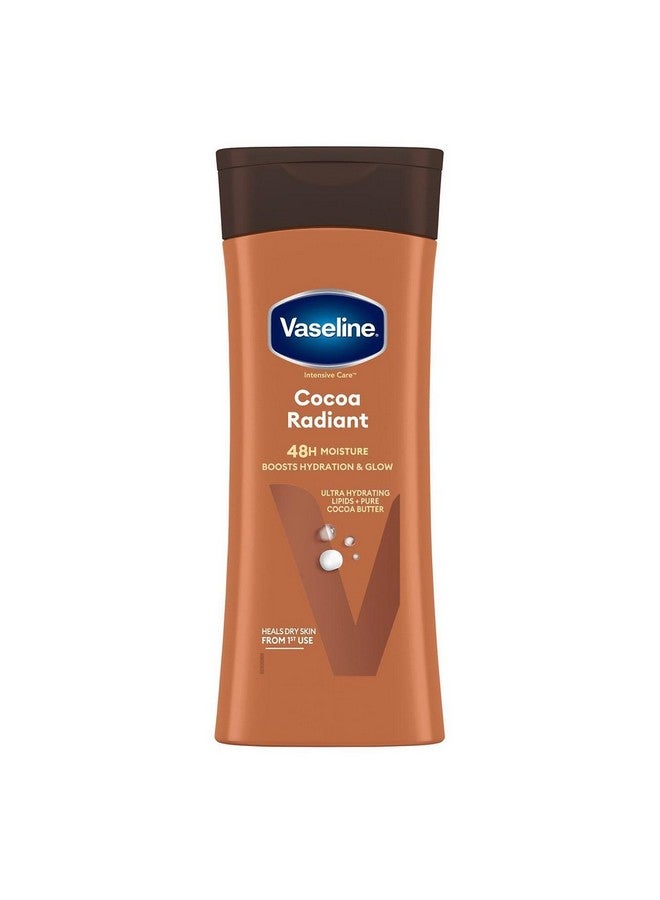 فازلين لوشن فازلين للجسم بزبدة الكاكاو لترطيب عميق، 13.52 أونصة - Image 1