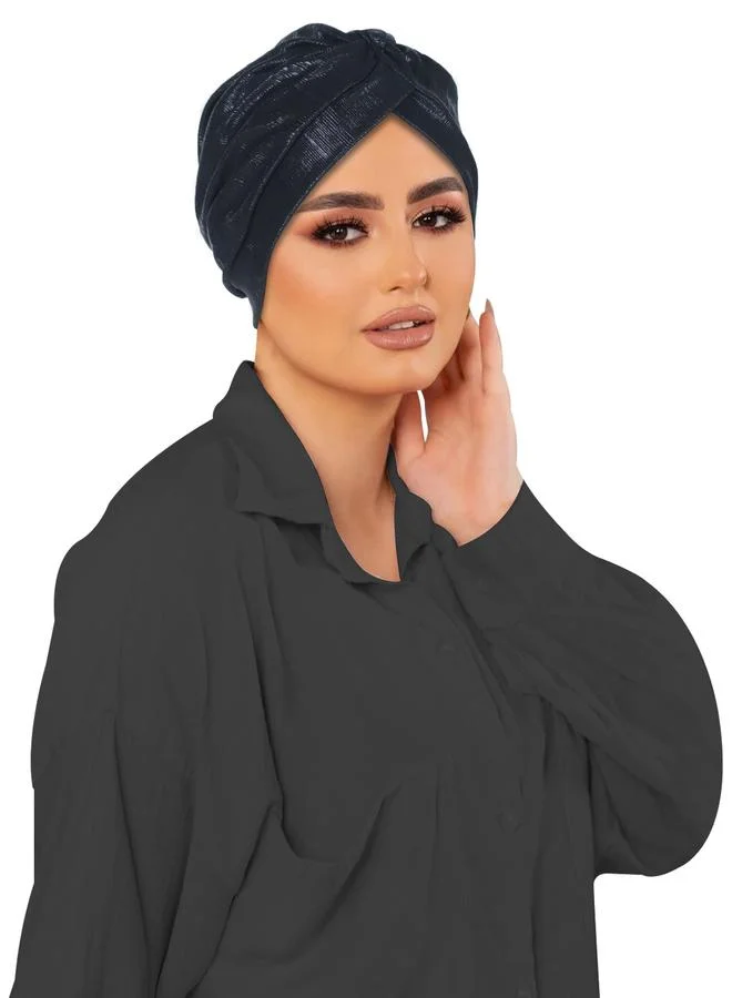 Take Two Black Plain Turban Hijab