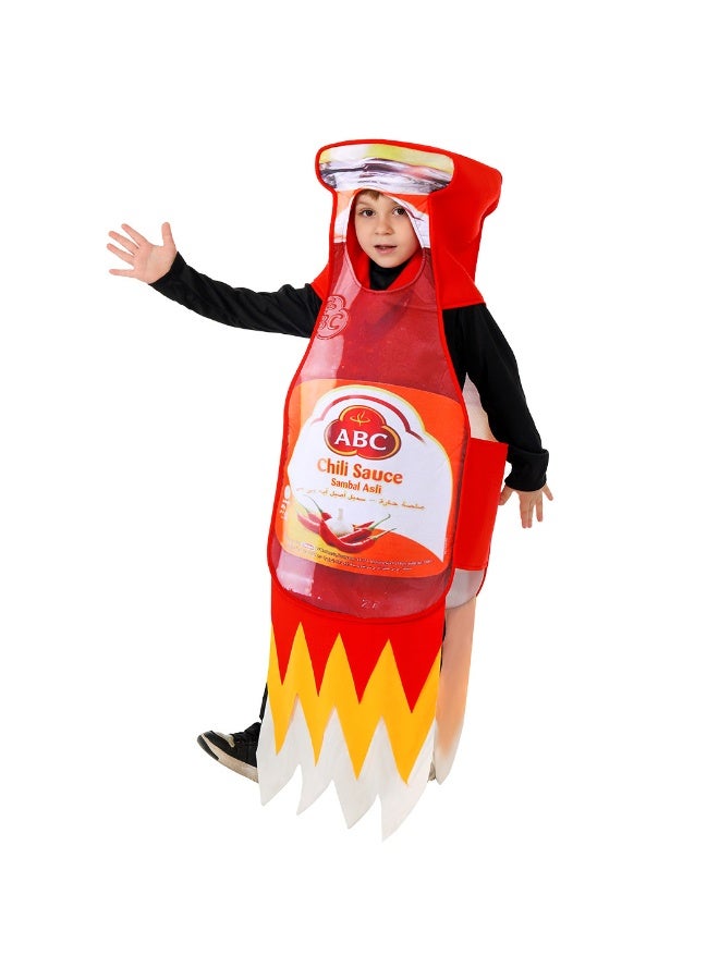 Carnival Children's Carnival Performance Costume - Chili Sauce Bottle Cosplay Costume - Image 4