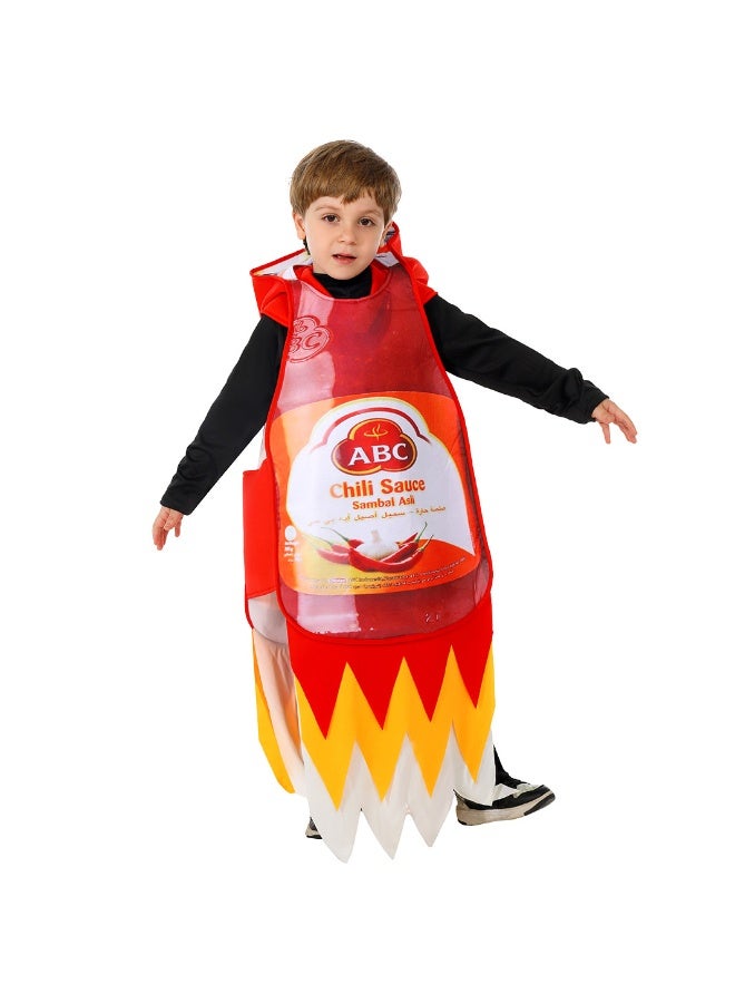 Carnival Children's Carnival Performance Costume - Chili Sauce Bottle Cosplay Costume - Image 2