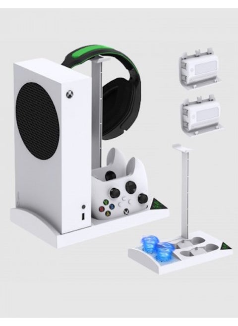 Vertical Cooling And Charging Stand For Xbox Series S Console