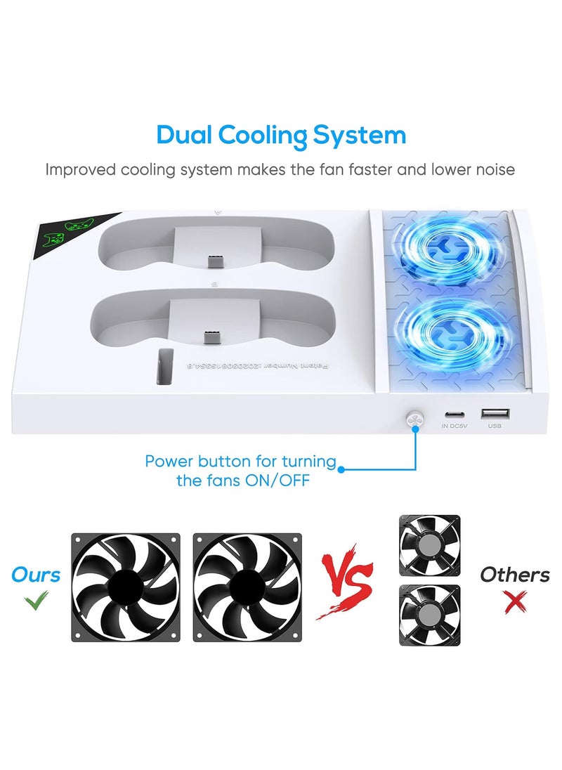 ماركة غير محددة - Vertical Cooling And Charging Stand For Xbox Series S Console - Image 1