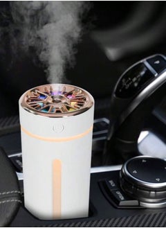 Beauenty Wireless Car Air Humidifier Timing Auto-off USB Diffuser 300ml Portable Small Smart Car Humidification Mist Maker Equipment for Bedside（Whtie）  - Image 2