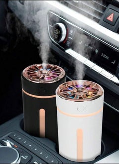 Beauenty Wireless Car Air Humidifier Timing Auto-off USB Diffuser 300ml Portable Small Smart Car Humidification Mist Maker Equipment for Bedside（Whtie）  - Image 3