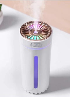 Beauenty Wireless Car Air Humidifier Timing Auto-off USB Diffuser 300ml Portable Small Smart Car Humidification Mist Maker Equipment for Bedside（Whtie）  - Image 1