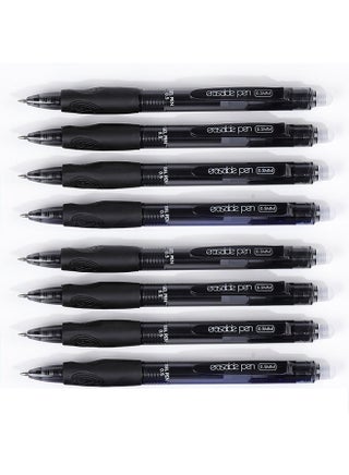 12 black erasable pens in a box gel pen easy erasable pen large capacity pen - view 3