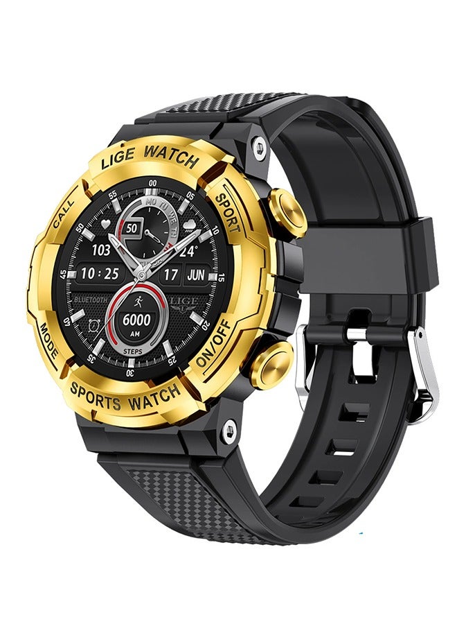 LIGE ​​LIGE Men's Smart Health Watch - Full Touch Screen Design, Bluetooth Calling, Sleep & Health Monitoring, Multi-Function Activity Tracking, Modern Tech Style​​ - Image 1