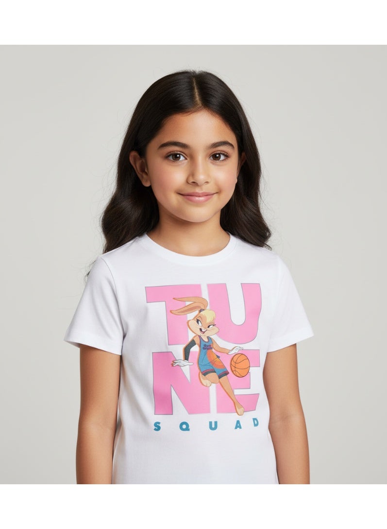 Space Jam تي شيرت موضة للفتيات سبيس جام 2-8 سنوات - Image 3