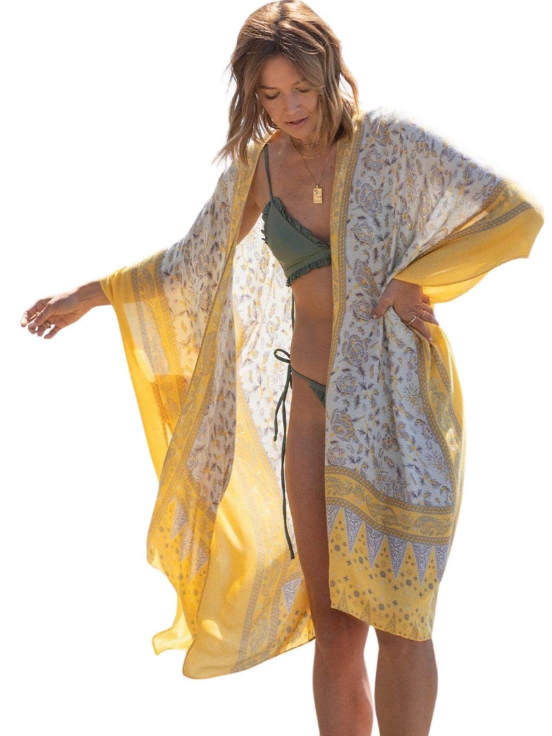 Moss Rose Women Summer Bikini Kimono Bathing Suit Cover Ups for Swimwear - Image 1