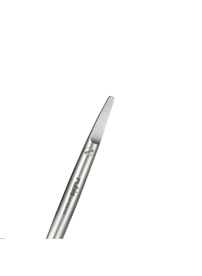 Rubis Stainless Steel Infant Nail Scissors with Blue Leather Elephant Case, For Precise Fingernails and Cuticles, 1K416, Silver,Rubis Switzerland Swiss Made World Renowned Precision - Image 3