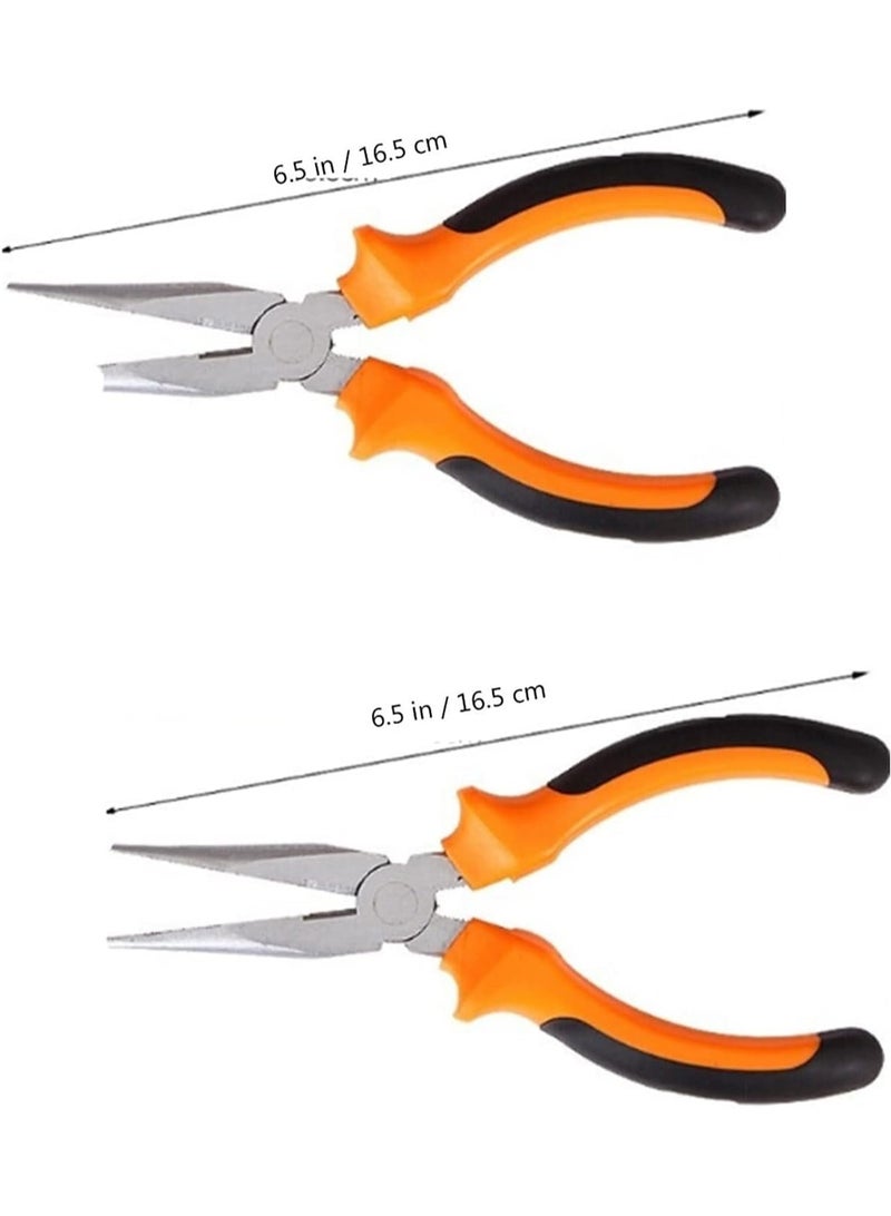 100 Piece Home Tool Box Kit Tool Box Sets Socket Wrench Auto Repair Tool Box Combination Package Mixed Tool Box Set Hand Tool Box Kit with Plastic Tool boxbox Storage Case for Home Car Portable - Image 4