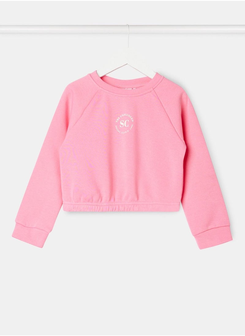 ONLY - Girls Basic Long Sleeve Sweatshirt - Image 1