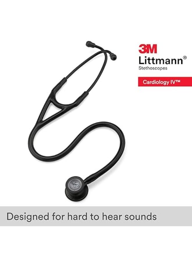ليتمان سماعة طبيب تشخيصية لأمراض القلب الوريدية مع نقش ليزر مجاني من ثري ام ليتمان (لون أسود - أسود 6163) - Image 3